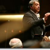 Zubin Mehta en el Obelisco