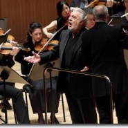 Plácido Domingo en el Obelisco