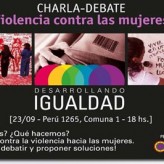 Charla-Debate “Violencia contra las Mujeres”