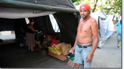 La Ciudad exclusiva: 36 días en la calle