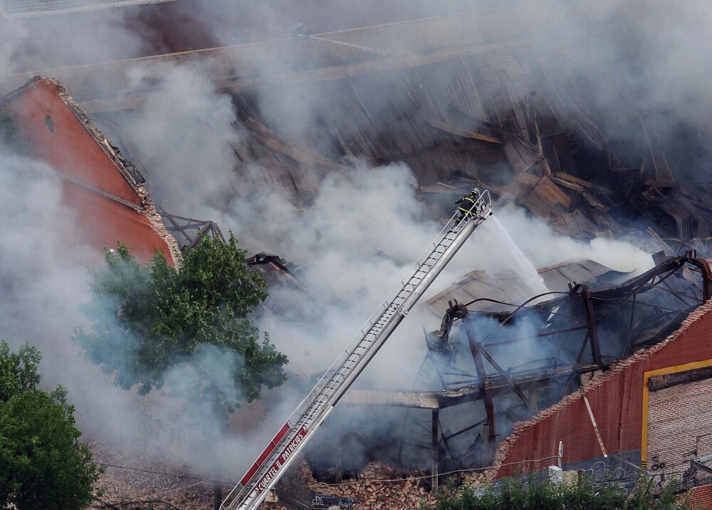 Iron Mountain el incendio Periódico VAS